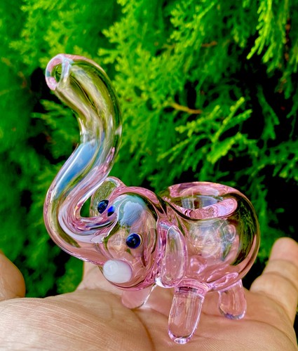 Pink elephant collectible - elephant,