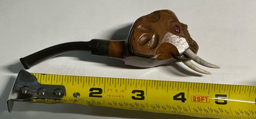 Hand carved elephant briar - hand,