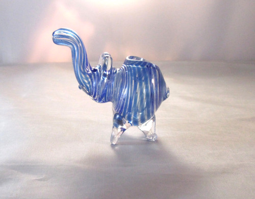 Glass elephant tobacco - elephant,